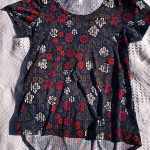 Navy Lularoe Classic tee